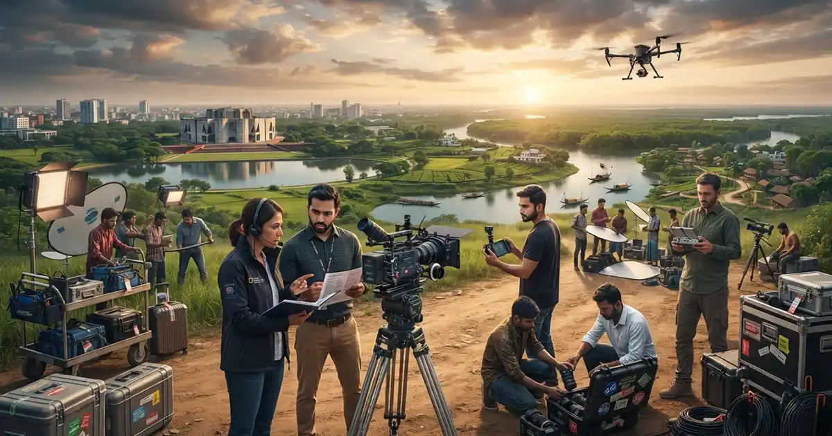 Filming in Bangladesh from the UK and USA, diaspora filmmaker guide 2026, Libanza Films