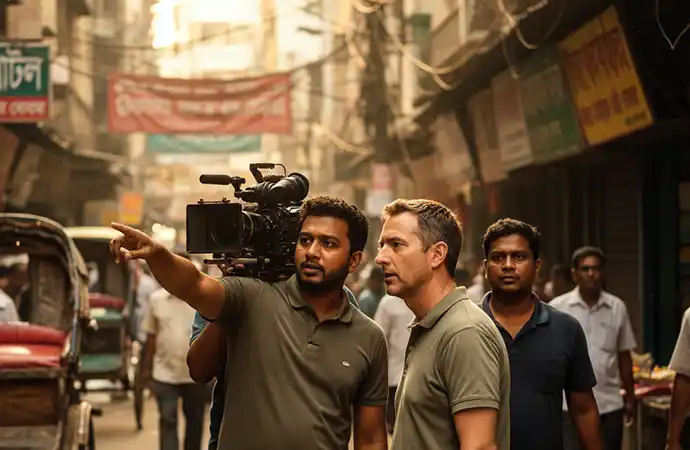 Filming in Dhaka Bangladesh — Old Dhaka streets and Sadarghat river port for international productions