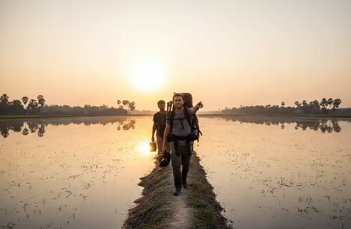 Filming in Sylhet Bangladesh — tea gardens and haor wetlands for international productions