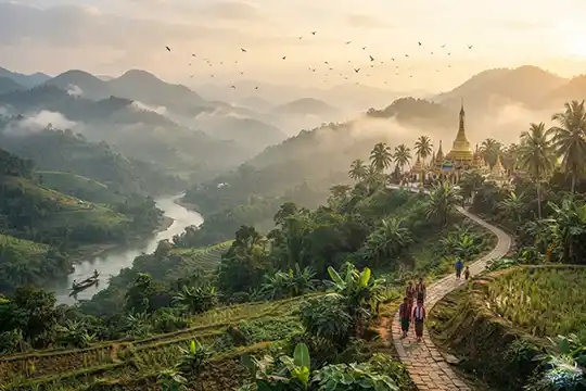 Video production in the Bandarban hill tracts
