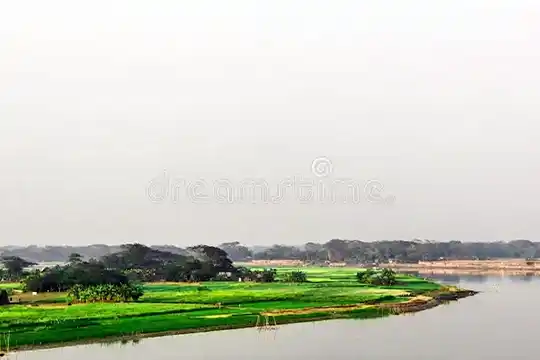 Video production in Madaripur on the Padma River