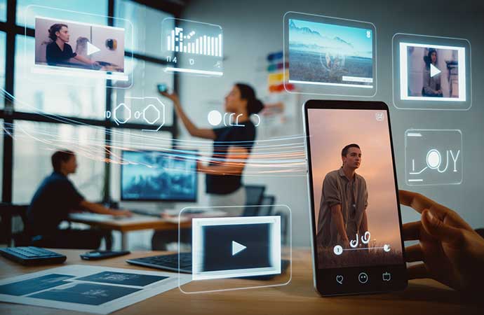 Social media video marketing campaign